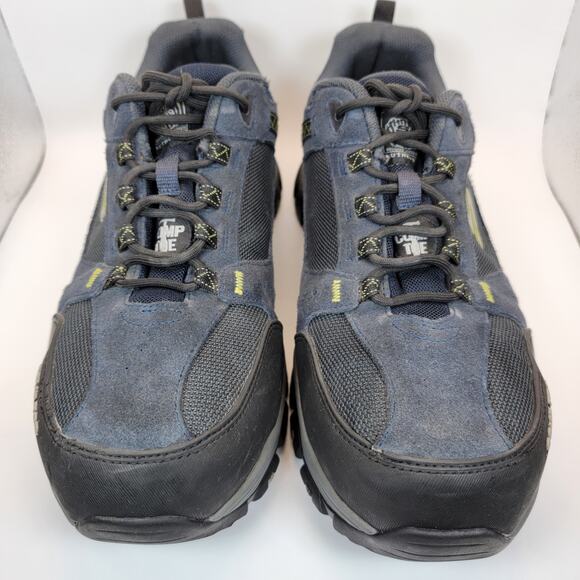 Skechers Work Bulklin Comp Toe Waterproof Shoes Mens 10.5 Navy Slip Resistant - Picture 2 of 11